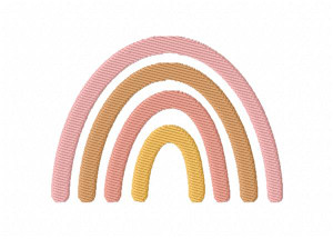Boho Rainbow Embroidery Design Boho Rainbow Embroidery Design
