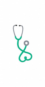 Stethoscope Nurse Medical embroidery Desgin Stethoscope Nurse Medical embroidery Desgin