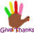 Give Thanks Hand Turkey