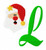Santa Claus Monogram Set