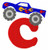 Monster Truck Monogram Font Set