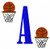 Basketball Monogram Set