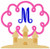 Sand Castle Summer Swirl Monogram Embroidery Design Set