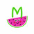 Watermelon Cutie Monogram Embroidery Design Set