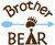 Brother Bear Embroidery Design
