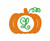 Pumpkin Vine Machine Embroidery Design Font Set