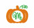 Pumpkin Vine Machine Embroidery Design Font Set