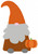 Fall Gnome with Pumpkin Machine Embroidery Design