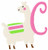 Sassy Llama Machine Embroidery Monogram Font Set