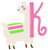 Sassy Llama Machine Embroidery Monogram Font Set