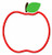 Apple Applique Machine Embroidery Design 