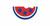 Watermelon Slice with Stars Patriotic Machine Embroidery Design Watermelon Slice with Stars Patriotic Machine Embroidery Design