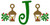 Christmas Lantern Monogram Embroidery Design Set