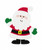 Small Jolly Santa Christmas Embroidery Design