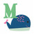 Freckles the Whale Fish Monogram Embroidery Design Set 