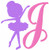 Ballerina Ballet Tutu Dance Monogram Set