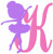 Ballerina Ballet Tutu Dance Monogram Set
