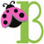 Little Ladybug Monogram Set