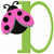 Little Ladybug Monogram Set