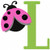 Little Ladybug Monogram Set