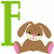 Floppy Bunny Monogram Set