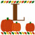 Fall Pumpkins Monogram Set