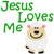 Jesus Loves Me Sheep Little Lamb