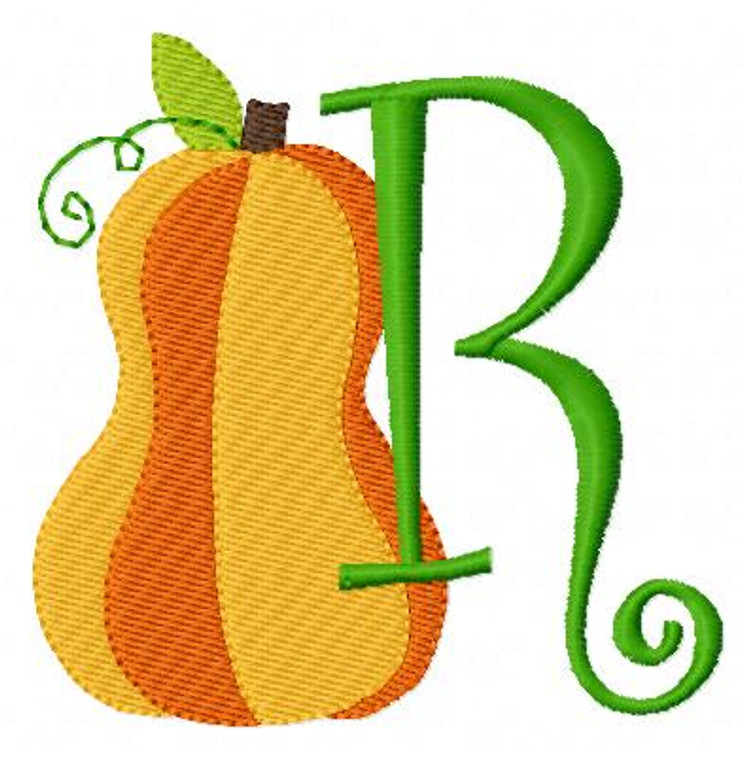 Pumpkin Harvest Monogram Set