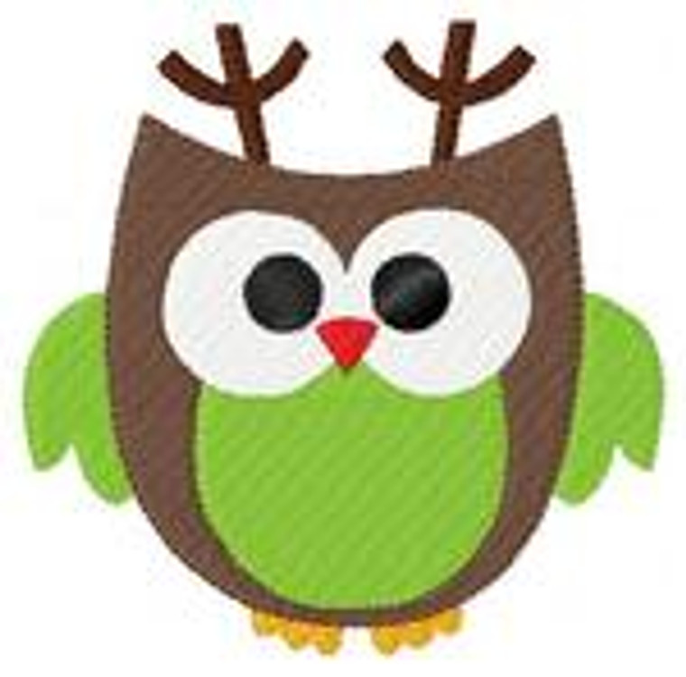 Owl Reindeer Large 4x4