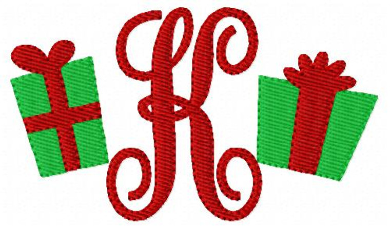 Christmas Gift Mini Monogram Set