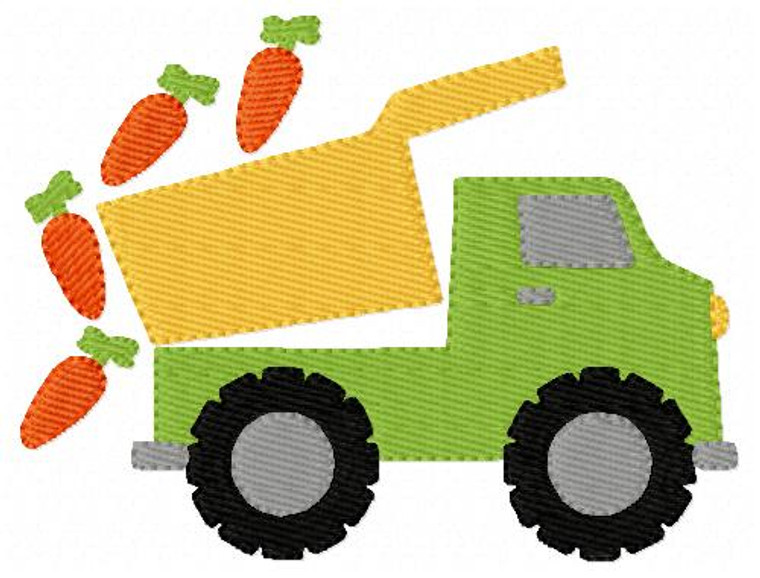 Dump Truck with Carrots Easter