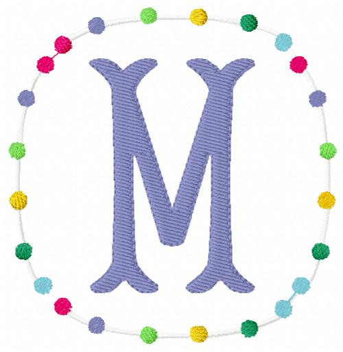 Pom Monogram Pom Pom Monogram Set - Joyful Stitches
