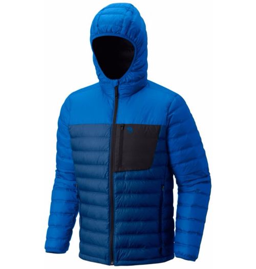 MOUNTAIN HARDWEAR - MEN'S DYNOTHERM HOODED DOWN JACKET