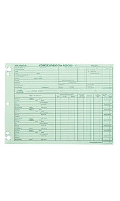 Vehicle Inventory Record