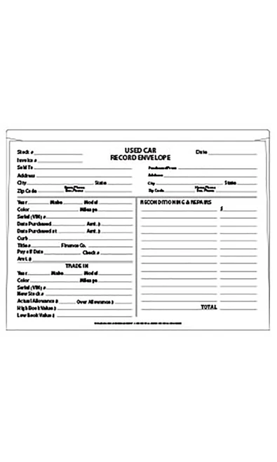 White Used Car Deal Jackets