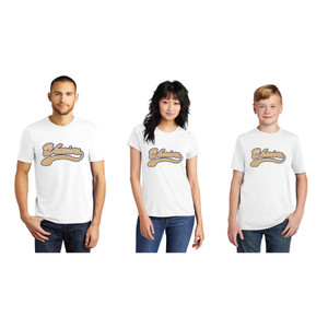 Warriors Script Tee