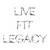 Arrows and Lines - LIVE FIT LEGACY - Design Upgrade
