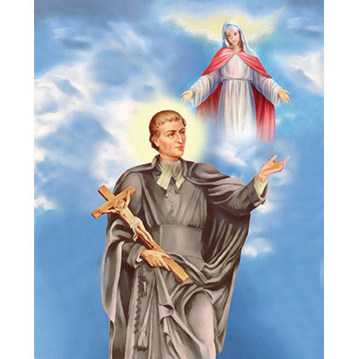 SAINT LOUIS DE MONTFORT CARDED 8x10 PRINT FOR FRAMING