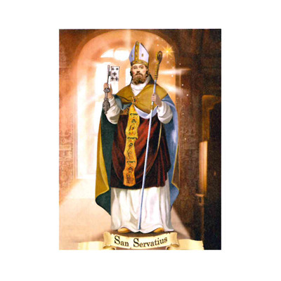 SAINT SERVATIUS CARDED 8x10 PRINT FOR FRAMING
