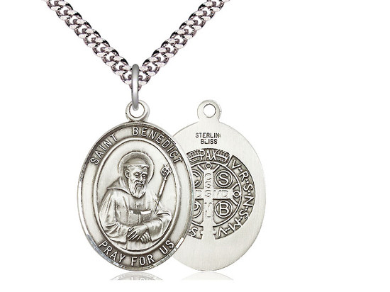 St. Benedict - Oval Patron Saint Series