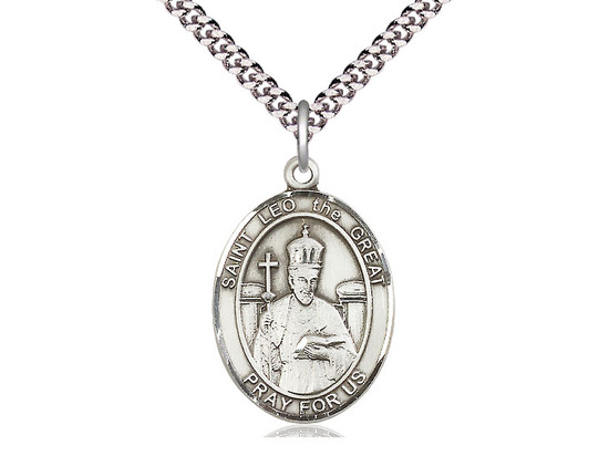 St. Leo the Great - Oval Patron Saint Series