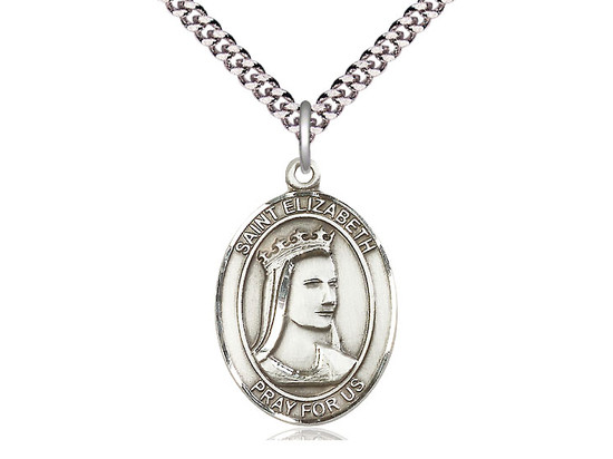 St. Elizabeth of Hungary - Oval Patron Saint Series