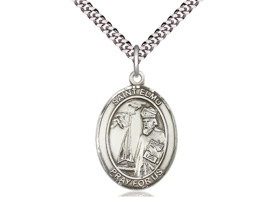 St. Elmo - Oval Patron Saint Series