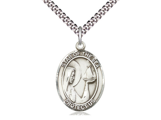 Our Lady Star of the Sea - Oval Patron Saint Series