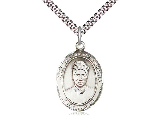 St. Josephine Bakhita - Oval Patron Saint Series
