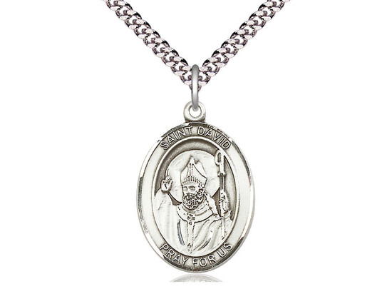St. David of Wales - Oval Patron Saint Series