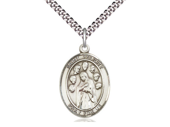 St. Felicity - Oval Patron Saint Series
