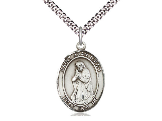 St. Juan Diego - Oval Patron Saint Series