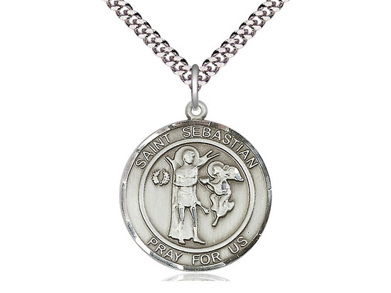 St. Sebastian - Round Patron Series