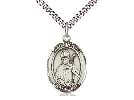 St. Dennis - Oval Patron Saint Series